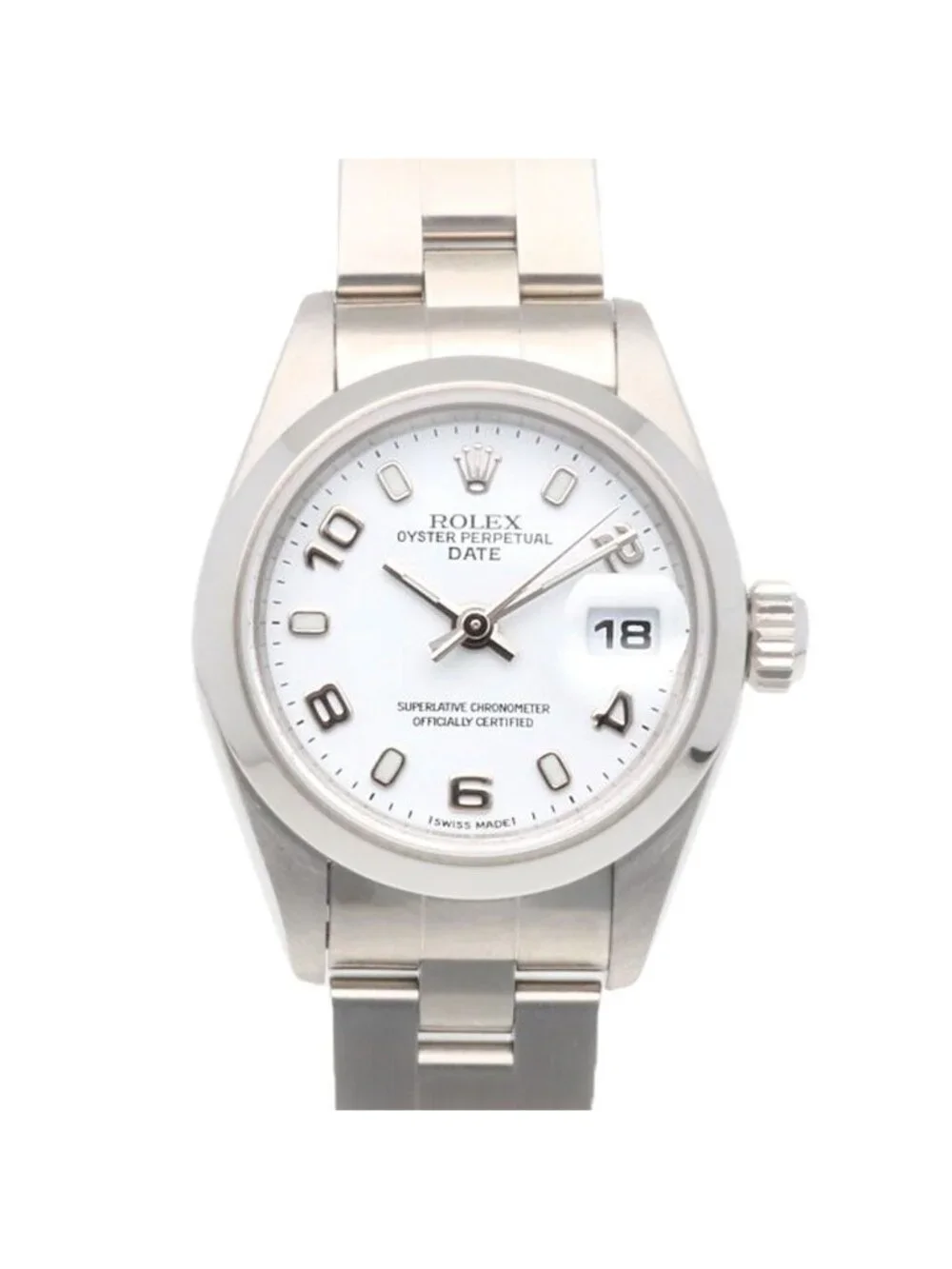 Rolex Date Oistar Watch Clock Automatic Winding Re Polished a Second